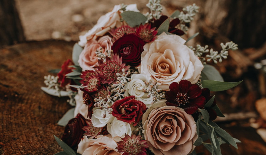 Bouquets in Autumn Style