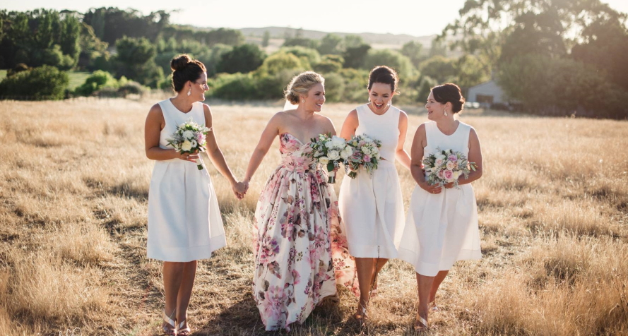 floral wedding dresses